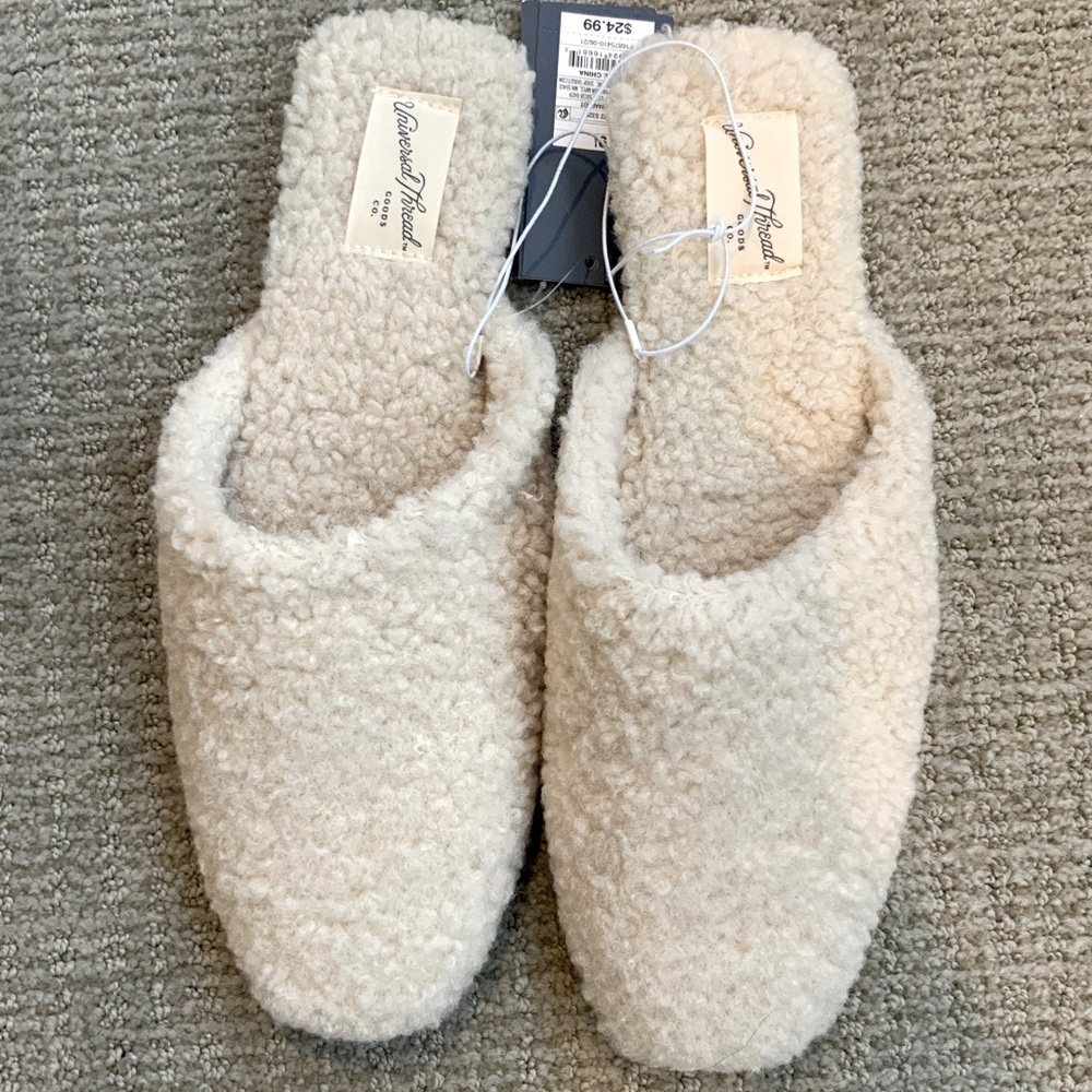 Sherpa Memory Foam Mules Slides Slip-on Shoes so comfy